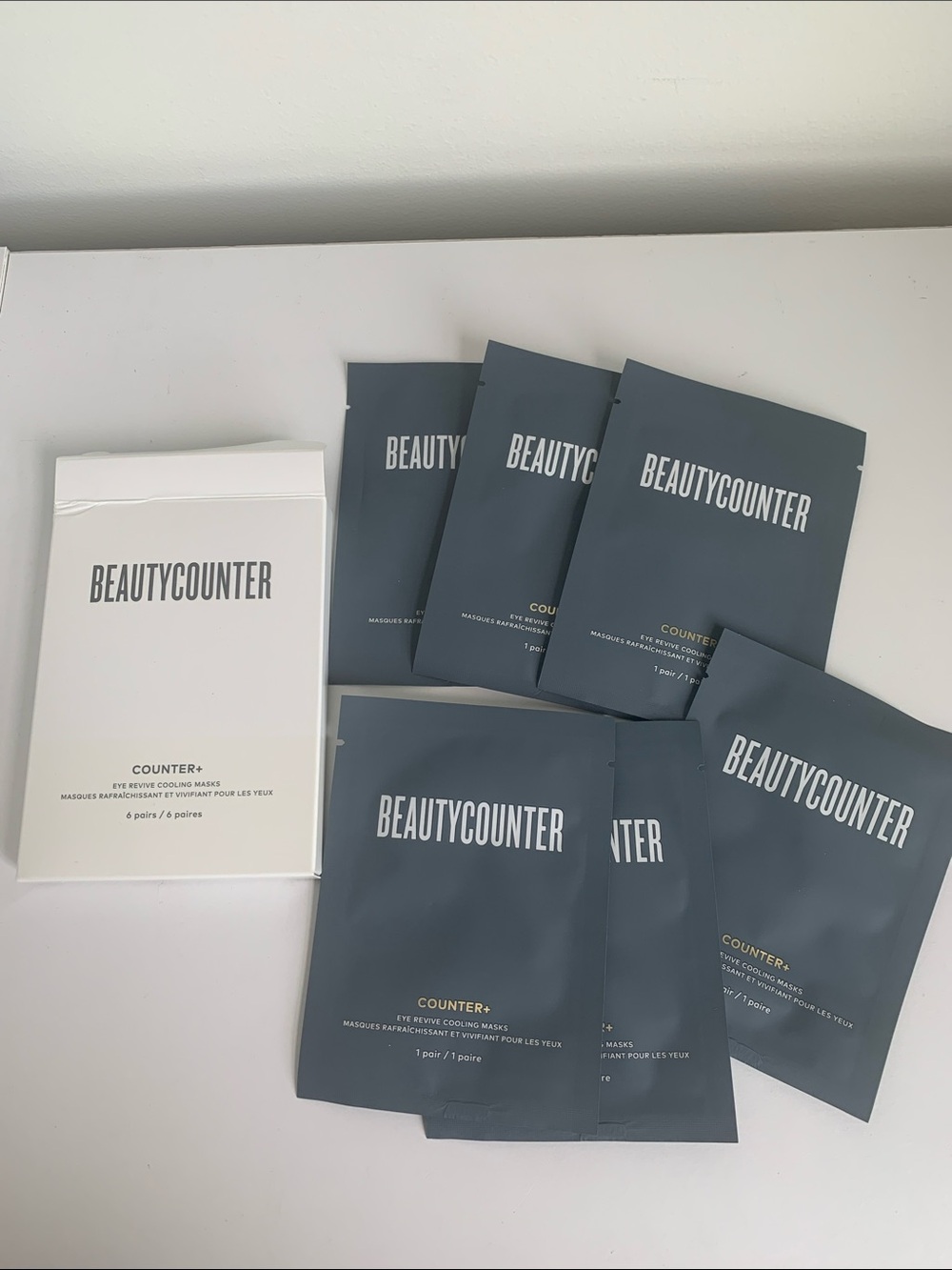 Beautycounter counter+ eye revive cooling masks